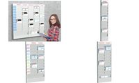 PAPERFLOW Wand-Büroplaner 20 Fächer, A5, Grundelement, grau (74600139)