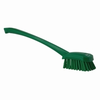 Washing Brush with long handle, 415 mm, Hard,Green