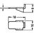 Skizze zu HETTICH VARI Bodenträger zum Einhängen für Trägerschiene, Stahl verzinkt