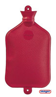 Detailbild - Wärmflasche aus Gummi, 3,0 l, rot
