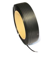 PP-Umreifungsband schwarz 12,7 x 0,85 mm x 1800 m / 406 mm Kern