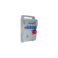 COFFRET DE RDC COLONNE DE CHANTIER TRI RAPID'BRANCH AVEC HORLOGE MICHAUD