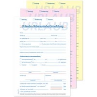 Urlaubsantrag A5h 3-fach selbstdurchschreibend OMEGA OF21