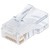 Wtyk modularny RJ45 UTP 8P8C cat.5e na drut 100szt.