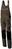 Latzhose,Canvas,320 g/qm,Größe 25,braun/schwarz