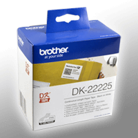 Brother PT Etiketten DK22225 weiss 38mm x 30,48m Rolle