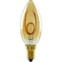 Segula LED Soft Kerze gold E14 3,2W 1900K dimmbar