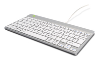 R-Go Tools RGOCOPTWDWH tastiera Universale USB QWERTY Portoghese Bianco