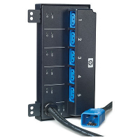 HPE 5xC13 Intelligent PDU power uitbreiding 5 AC-uitgang(en) Zwart, Blauw