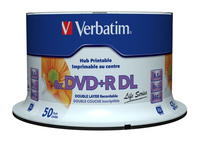 Verbatim 97693 lege dvd 8,5 GB DVD+R DL 50 stuk(s)