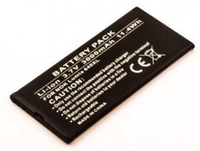 CoreParts MSPP4316 mobiltelefon alkatrész Akkumulátor Fekete