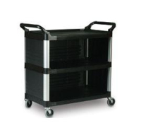 Rubbermaid Xtra 4093 Polyéthylène haute densité (HDPE) Noir