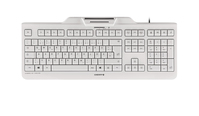 CHERRY KC 1000 SC clavier USB QWERTY Anglais américain Gris
