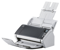 Ricoh fi-7480 Escáner con alimentador automático de documentos (ADF) 600 x 600 DPI A3 Gris, Blanco