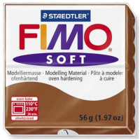 Staedtler FIMO soft Pasta de modelar 56 g Marrón 1 pieza(s)