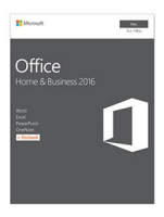 Microsoft Office Home & Business 2016 f/ Mac Office suite 1 licentie(s) Frans