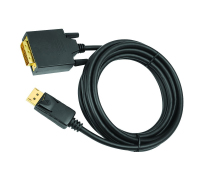 Siig CB-DP1A11-S2 video cable adapter 3.16 m DisplayPort DVI-D Black