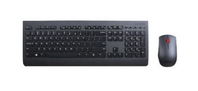 Lenovo 4X30H56799 toetsenbord Inclusief muis RF Draadloos AZERTY Belgisch, Frans Zwart