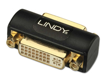 Lindy 41233 tussenstuk voor kabels DVI Zwart