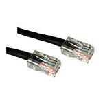 C2G Cat5E Crossover Patch Cable Black 3m networking cable