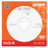 ACME 037649 írható DVD 4,7 GB DVD-R 1 dB