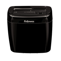 Fellowes Powershred 36C triturador de papel Corte cruzado Negro