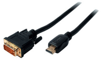 shiverpeaks BS77485 câble vidéo et adaptateur 5 m HDMI Type A (Standard) DVI-D Noir
