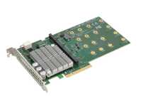 Supermicro AOC-SHG3-4M2P-O Schnittstellenkarte/Adapter Eingebaut M.2
