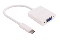 Microconnect USB3.1CVGAW adattatore grafico USB Bianco