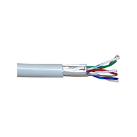 InLine Patch Cable F/UTP Cat.5e AWG26 CCA PVC grey 300m