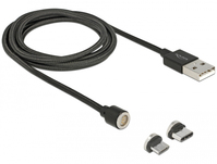 DeLOCK 85723 USB-kabel 1,1 m USB 2.0 USB A USB C/Micro-USB B Zwart