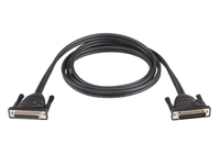 ATEN 2L2705 serial cable Black 4.8 m DB-25
