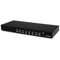 StarTech.com Switch KVM USB 8 porte, montabile a rack 1U, con OSD