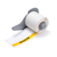 Brady M71-38-483-CAUT printer label White, Yellow Self-adhesive printer label