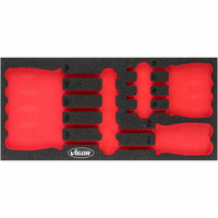 Vigor V4991-L accessoire voor opslagdozen Zwart, Rood Verdeelset