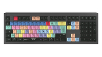 Logickeyboard LKB-PPROCC-A2M-FR Tastatur Gaming USB AZERTY Französisch Schwarz