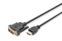 Digitus Câble adaptateur / convertisseur, HDMI vers DVI-D