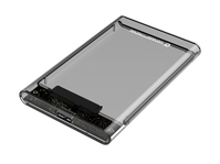 Conceptronic DANTE03T obudowa do dysków twardych Obudowa HDD/SSD Przezroczysty 2.5"