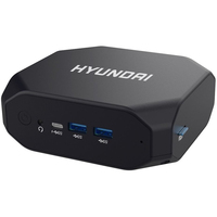 Hyundai HMB8M01 Intel® Core™ i3 i3-10110U 8 GB DDR-SDRAM 256 GB SSD Windows 10 Pro Mini PC Black