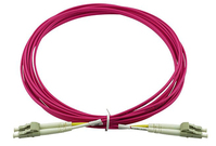 BlueOptics CBL-LC-OM4-10M-BO InfiniBand en Glasvezelkabel Magenta