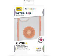OtterBox Otter+Pop-hoesje voor iPhone 13, schokbestendig, valbestendig, beschermhoes met PopSockets PopGrip, 3x getest volgens militaire standaard, Melondramatic