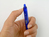 Pilot FriXion Ball Clicker Csiptetős behuzható toll Kék, Világoskék, Rózsaszín, Ibolya 4 dB