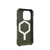 Urban Armor Gear Essential Armos Magsafe mobiele telefoon behuizingen 15,5 cm (6.1") Hoes Olijf