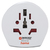 Hama World Travel Pro Light USB adaptador de enchufe eléctrico Universal Blanco