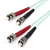 StarTech.com A50FBSTST1 Glasvezel kabel 1 m ST OM3 Turkoois