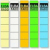 Elba Spine Label for Lever Arch Files 190 x 34 mm White-Green etiket Groen, Wit 10 stuk(s)
