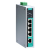 Moxa EDS-G205A-4POE-T netwerk-switch Unmanaged Gigabit Ethernet (10/100/1000) Power over Ethernet (PoE) 4U Aluminium, Zwart, Groen