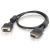 C2G 1m Monitor HD15 M/M cable câble VGA VGA (D-Sub) Noir