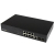 StarTech.com IES101002SFP hálózati kapcsoló Vezérelt L2 Gigabit Ethernet (10/100/1000) Fekete