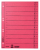 Leitz 16580025 intercalaire de classement Onglet avec index numérique Carton Rouge